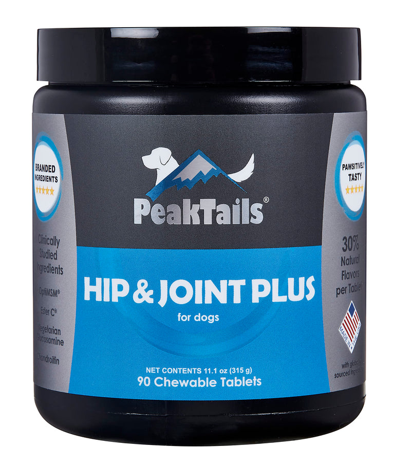 KALA HEALTH PeakTails Arthrix Plus, 90 Count Tablets, Provides Hip & Joint Support for Dogs, Formulated with Clinically Studied Ingredients, MSM, Glucosamine, Chondroitin - PawsPlanet Australia