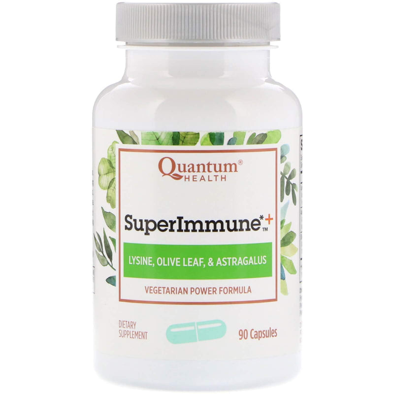 [Australia] - QUANTUM Super Immune+ Lysine Herbal 90 VEGIC 