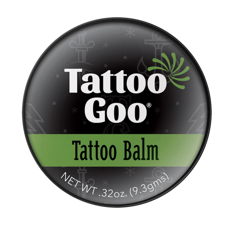 [Australia] - Tattoo Goo Original Travel Size Tattoo After Care, Natural Tattoo Balm with Beeswax and Cocoa Butter, Soothing Tattoo Ointment and Brightening Care, .32 oz; Packaging may vary 