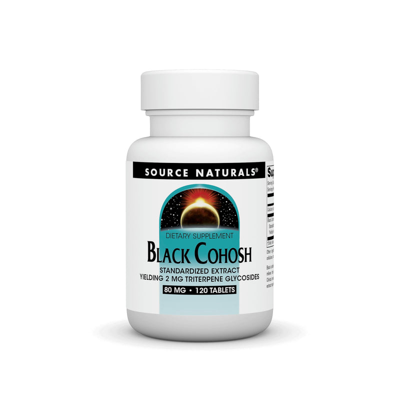 [Australia] - Source Naturals Black Cohosh Extract, 120 Tablets 120 Count (Pack of 1) 