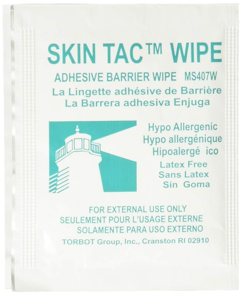 [Australia] - TORBOT Group Skin-Tac-H Adhesive Barrier Wipes, 50/Box Unscented 50 Count (Pack of 1) 