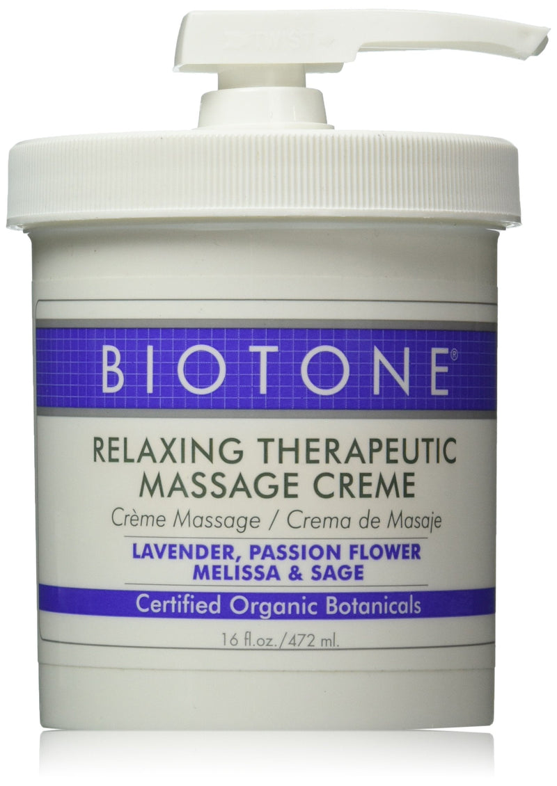 [Australia] - Biotone Relaxing Therapeutic Massage Creme, 16 Ounce 16 Fl Oz (Pack of 1) 