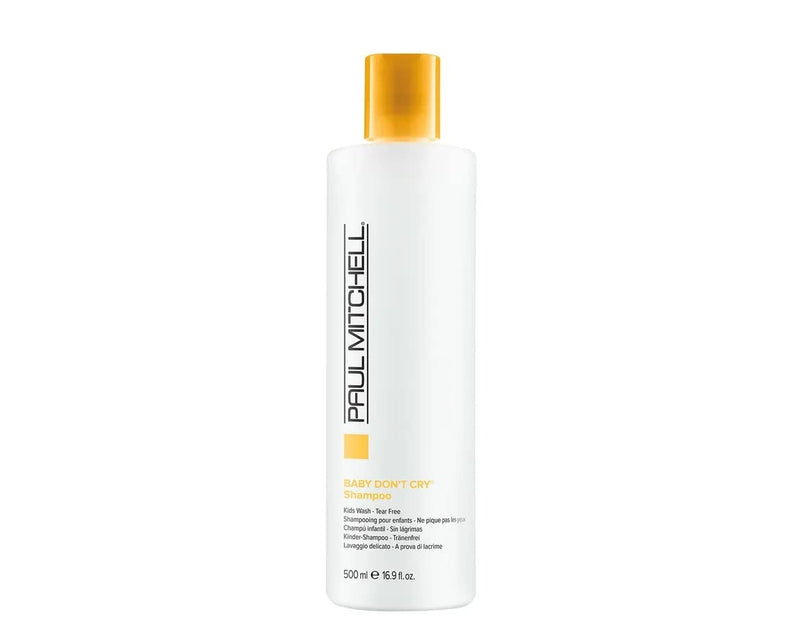 [Australia] - Paul Mitchell Baby Don’t Cry Shampoo, Kids Wash, Tear Free, For All Hair Types Powdery scent with soft floral and vanilla 16.9 Fl Oz (Pack of 1) 