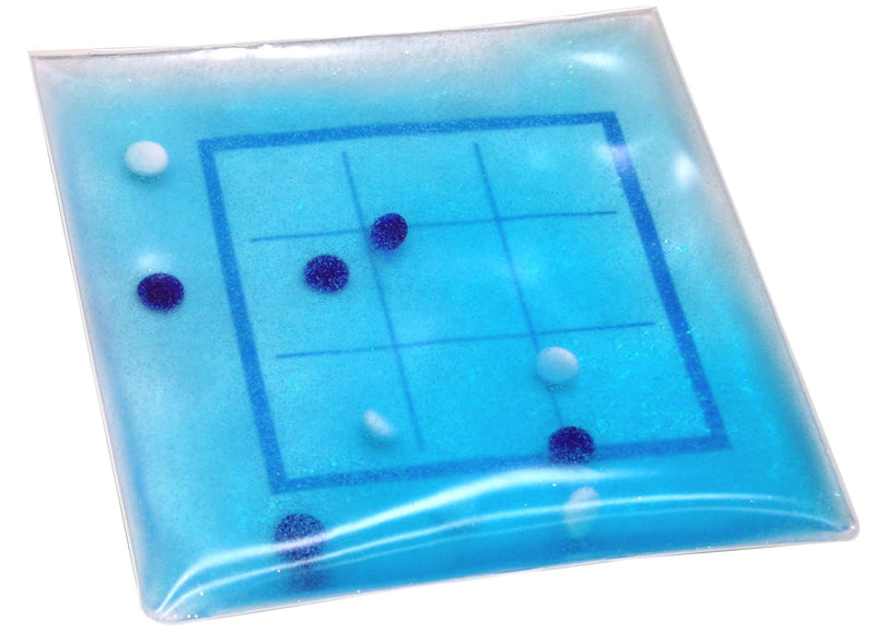 [Australia] - Skil-Care Gel Activity Pad, Light Blue, 10"W x 10"D, Eye-Hand Coordination & Focus Aid, 912435 Tic-Tac-Toe Gel Pad 