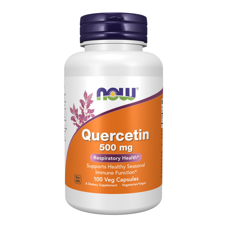 [Australia] - NOW Quercetin 500mg,100 Veg Capsules 