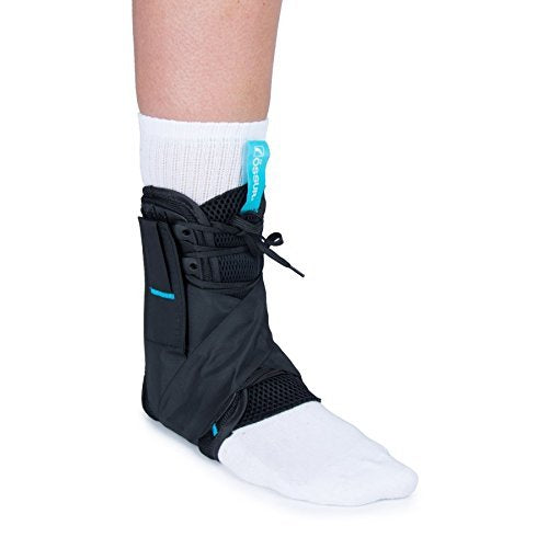[Australia] - Ossur FormFit Ankle Brace with Figure 8 Strapping | For Post Injury or Preventive Use in Basketball, Soccer, Football| Lightweight Material | Quick Lace Up & Inversion/Eversion Control | (Large) 
