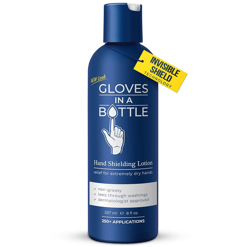 [Australia] - Gloves In A Bottle Shielding Lotion, Relief for Eczema and Psoriasis, 8 Fl Oz (Pack of 1) Pack count 1 8 Oz 