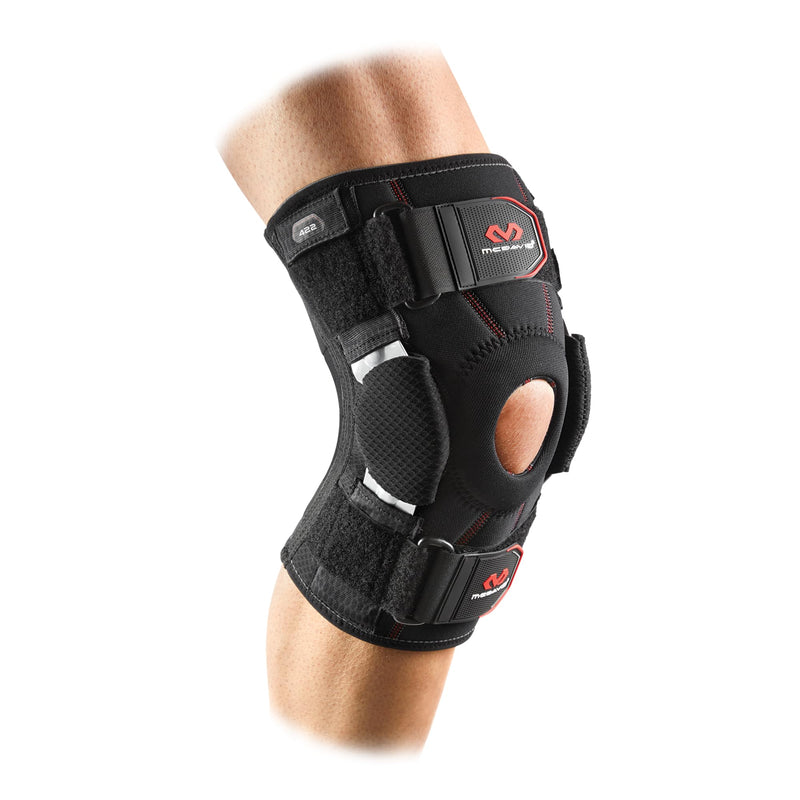 [Australia] - McDavid Hinged Knee Brace for Men & Women, Maximum Knee Support & Compression for Stability & Recovery, Ligament, Hyperextension Support MEDIUM 