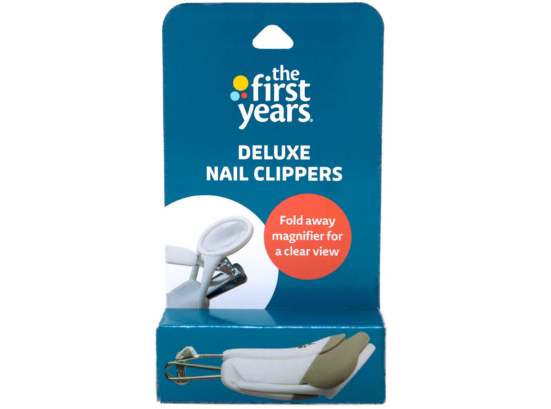 [Australia] - The First Years, Deluxe Baby Nail Clipper with Magnifier, 1 Pack 1 Count (Pack of 1) 