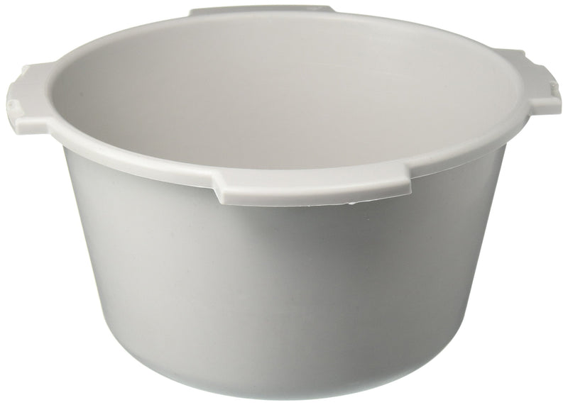 [Australia] - Lumex Everyday Commode Pail without Cover, 7 Quart, Grey, Bucket Containers, PP600009 