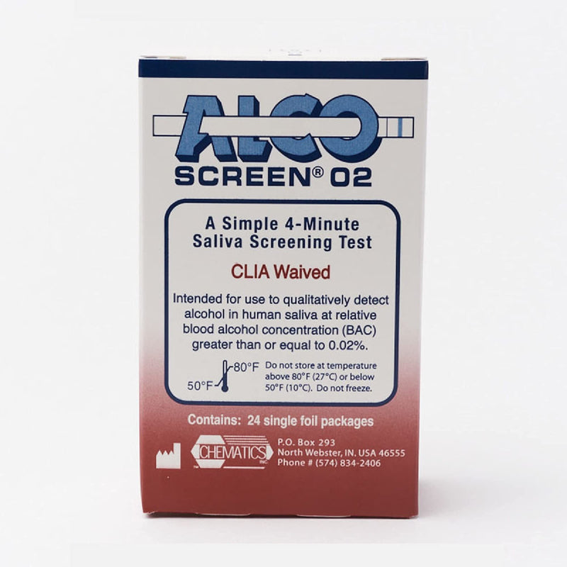 [Australia] - Saliva Alcohol Screen Test (Pack of 24) 