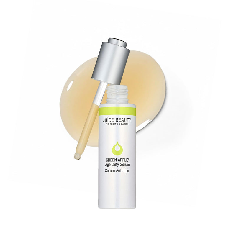 Juice Beauty Green Apple Age Defy Night Face Serum - Antioxidants, 30 mL | Facial Serum For Aging Skin With CoQ10, Alpha Lipoic Acid & Vitamins To Soften Dark Spots & Discoloration, Vegan