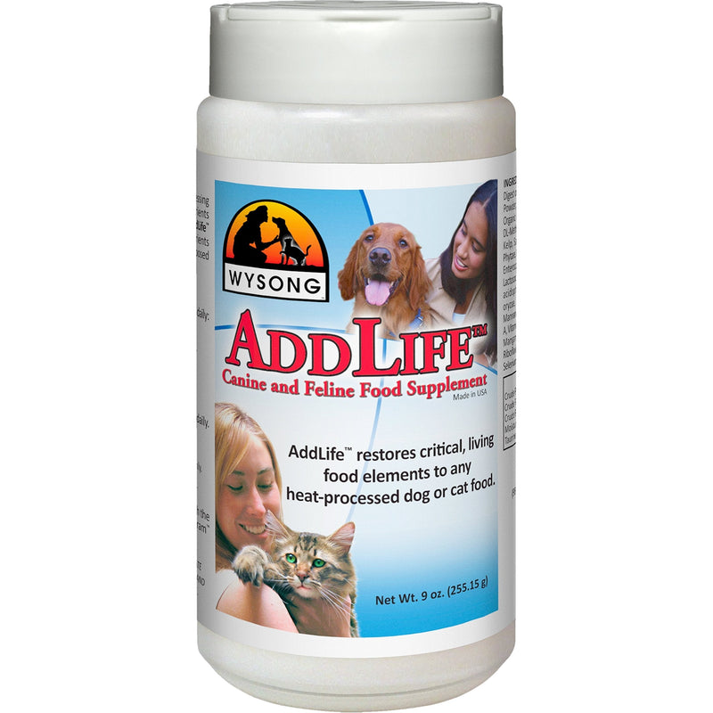 Wysong Addlife Canine/Feline Food Supplement For Dog/Cat - 9 Ounce Bottle - PawsPlanet Australia