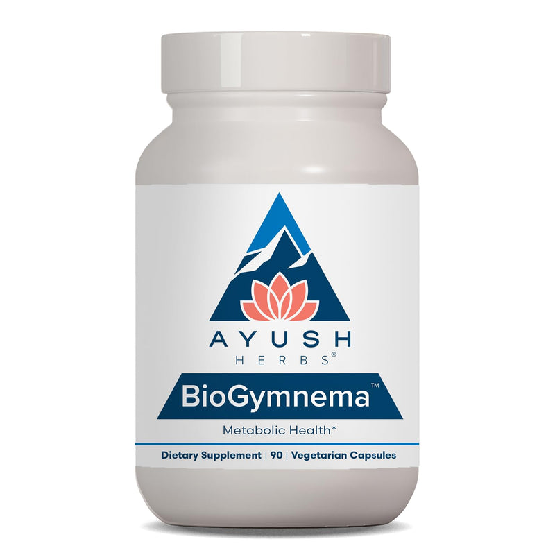 Ayush Herbs BioGymnema, Metabolic Vitamin & Herb Blend, 90 Servings | Metabolic Health Supplement for Women & Men with Biotin, Berberine, Bitter Melon & Gymnema, Nutrient Support
