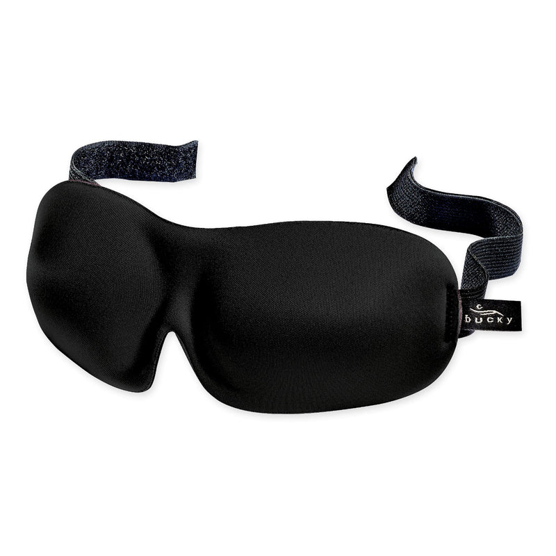 [Australia] - Bucky 40 Blinks No Pressure Eye Mask for Travel & Sleep Black 1 Count (Pack of 1) 
