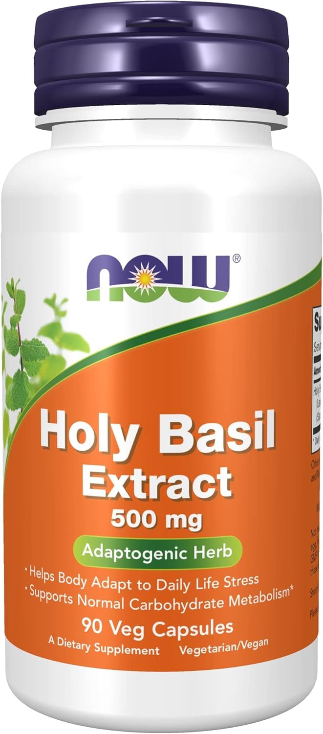 [Australia] - Holy Basil Extract 500mg 90 VegiCaps (Pack of 2) 