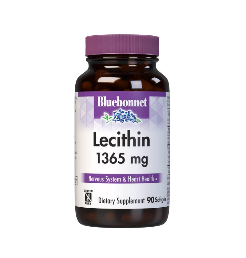 [Australia] - Bluebonnet Lecithin 1365mg, 90 Count 90 Count (Pack of 1) 