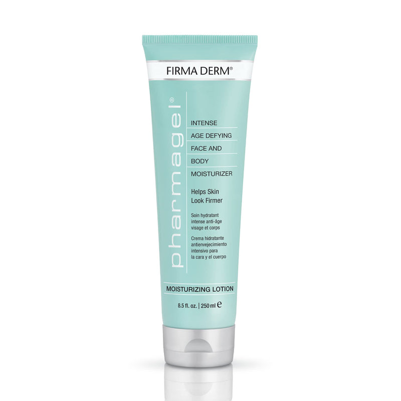 Pharmagel Firma Derm Face & Body Moisturizer – Hydrating Daily Lotion with Vitamins A, C & E and Botanical Ingredients for Dry Skin, Lightweight Formula, 8.5 oz 8.5 Fl Oz (Pack of 1)