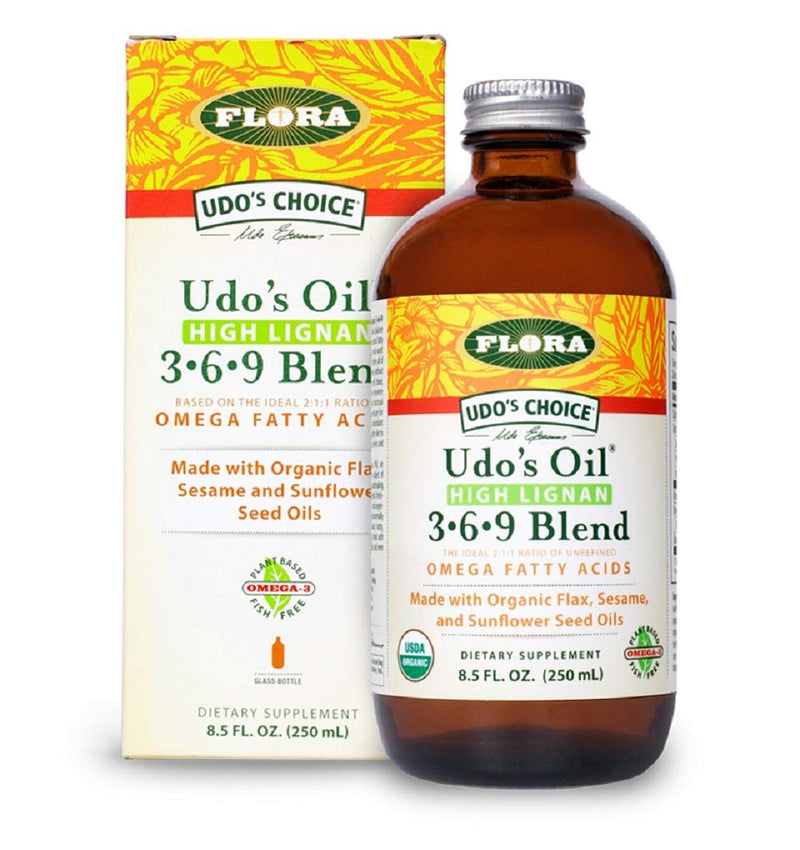[Australia] - Flora - Udo's Choice, Omega 369 Oil Blend, High Lignan, 8.5 Fl Oz 