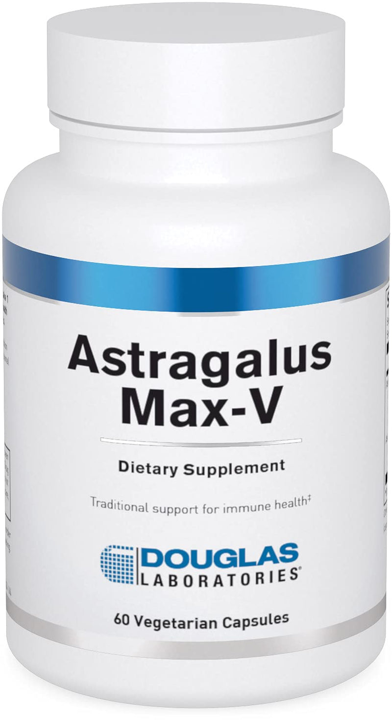 [Australia] - Douglas Laboratories Astragalus Max-V Supplement | Supplement to Support The Immune, Cardiovascular, Renal, and Hepatic Systems* | 60 Capsules Standard Packaging 
