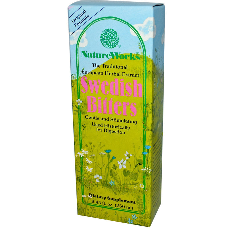 [Australia] - NatureWorks Swedish Bitters Traditional European Herbal Extract Used for Digestion, 8.45 fl. oz. 8.45 Fl Oz (Pack of 1) 