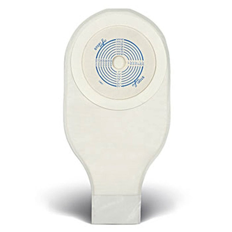 [Australia] - ConvaTec 022771 Tape Collar, 12" Pouch with 1-Sided Comfort Panel, Tail Clip, Transparent, 3/4" - 2-1/2" Stoma Opening, Pack of 10 