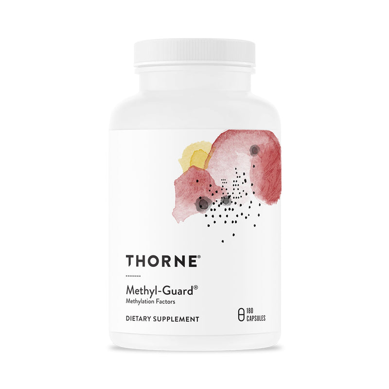 THORNE Methyl-Guard, Active Folate, B6, B12 & Betaine, 180 Capsules | Supports Methylation & Healthy Homocysteine Levels for Cardiovascular, Brain & Bone Health*, Gluten, Dairy & Soy-Free