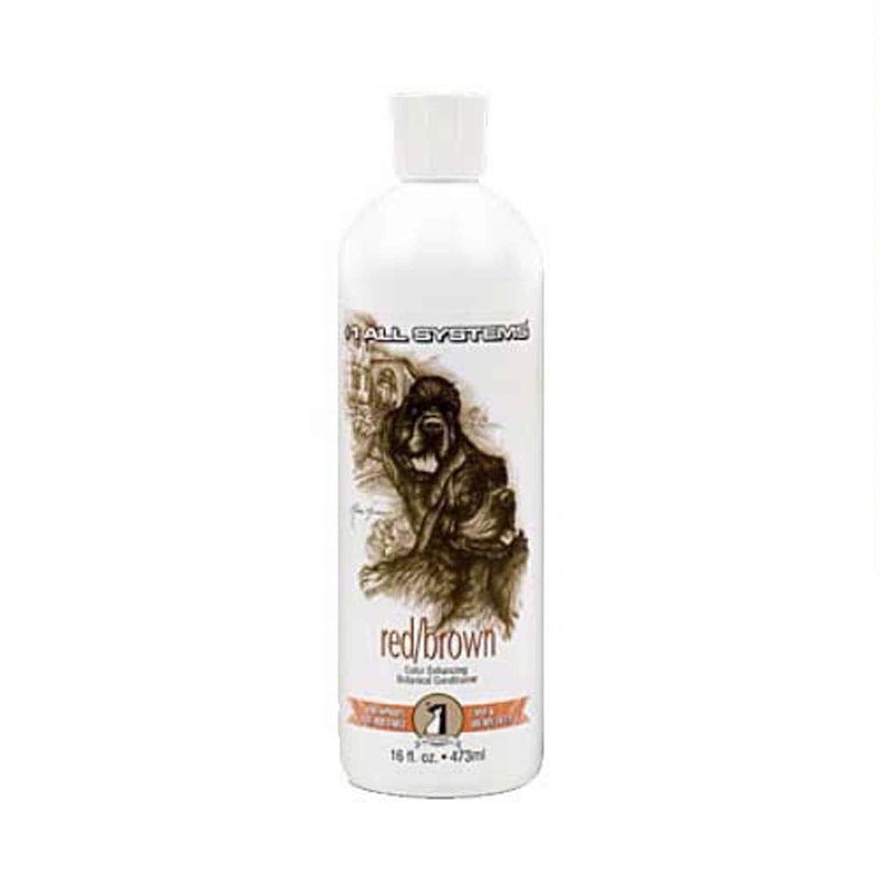 #1 All Systems RED-Brown Color Enhancing Conditioner, 16oz - PawsPlanet Australia