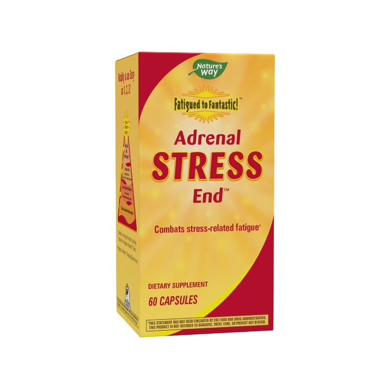 [Australia] - Nature's Way Fatigued to Fantastic! Adrenal Stress End, Stress-related Fatigue Support*, 60 Count 