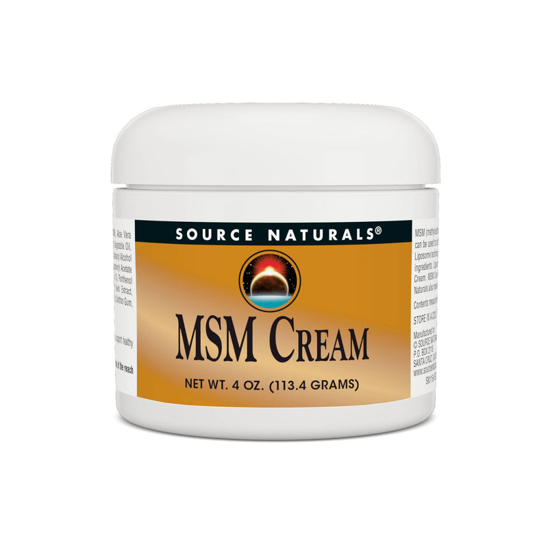 [Australia] - Source Naturals MSM Cream, Advanced Liposomal Delivery, 4 Ounces 