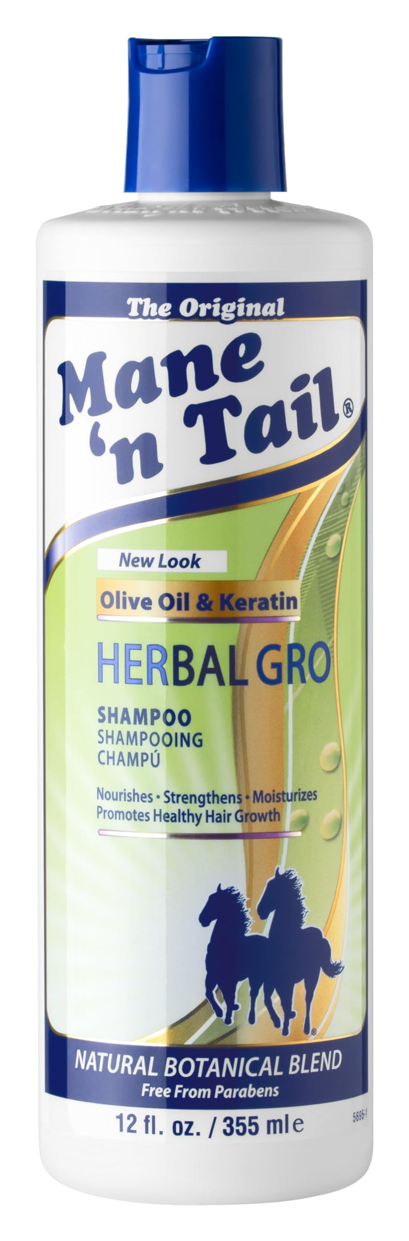 [Australia] - Mane N Tail Herbal Gro Shampoo, 12 Ounce 12 Fl Oz (Pack of 1) 