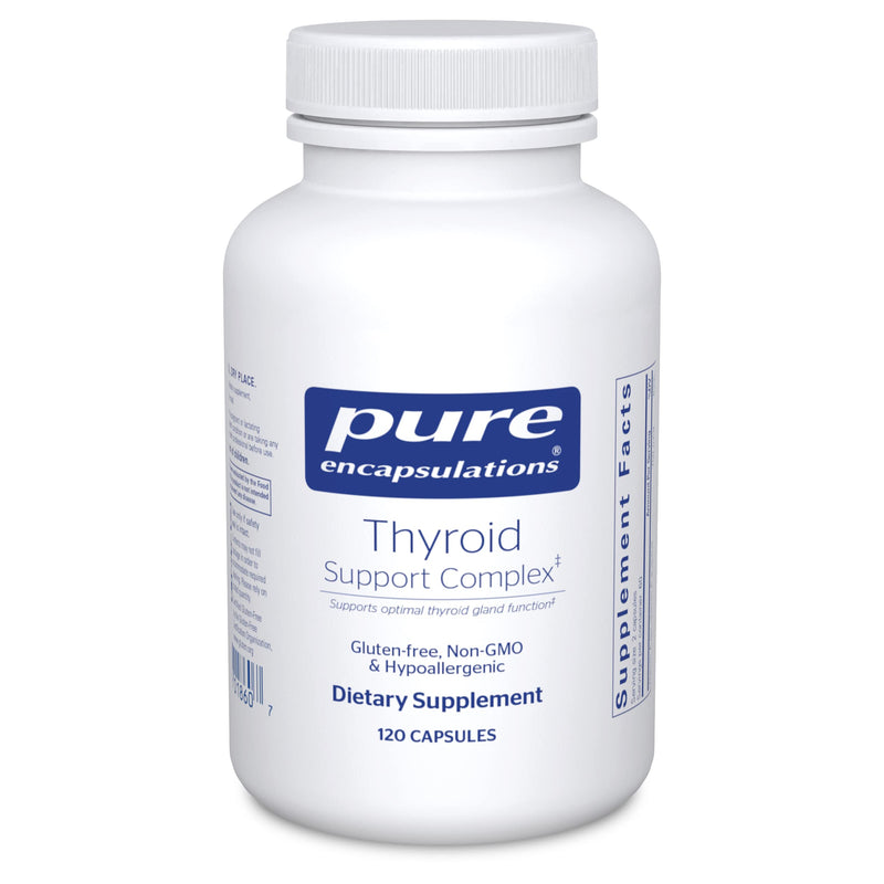 [Australia] - Pure Encapsulations Thyroid Support Complex - Supports Thyroid Health* - Antioxidant Infusion - with Ashwagandha & Iodine - Non-GMO & Vegetarian - 120 Capsules 120 Count (Pack of 1) 