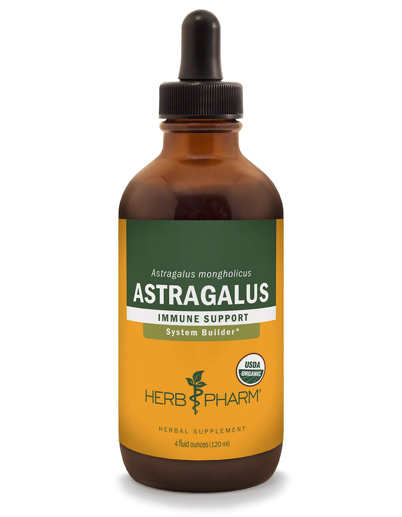 [Australia] - Herb Pharm Certified Organic Astragalus Liquid Extract for Immune System Support - 4 Ounce 4 Fl Oz (Pack of 1) 