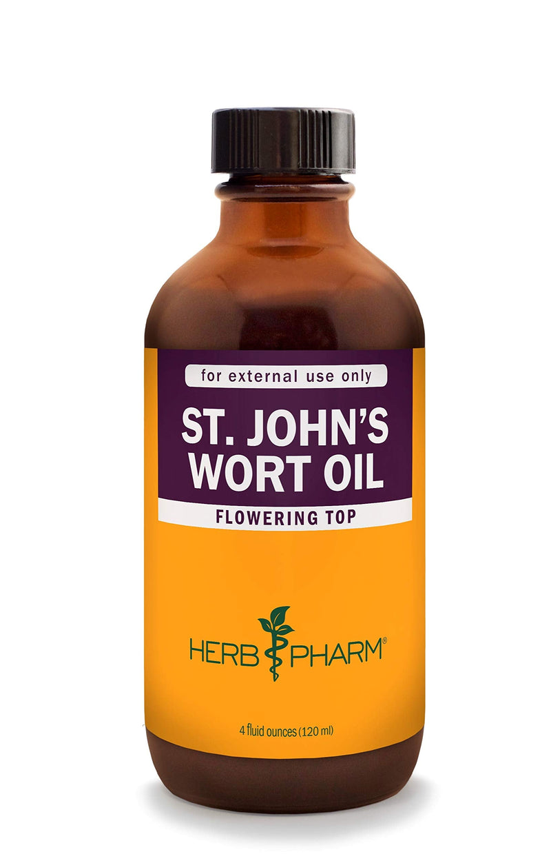 [Australia] - Herb Pharm St. John's Wort Topical Oil, 4 Ounce (OILSJW04) 