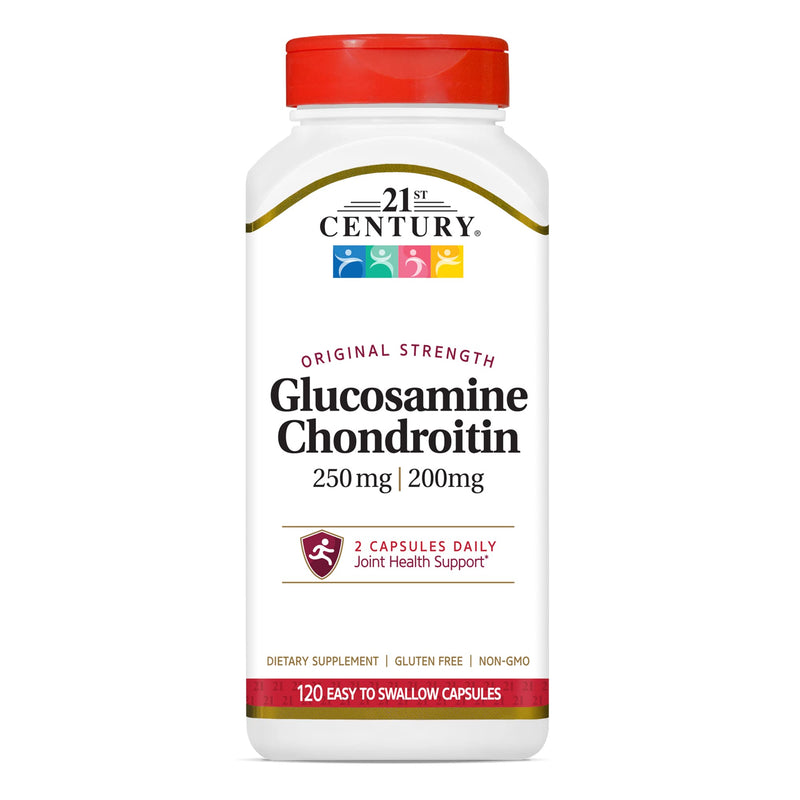 [Australia] - 21st Century Glucosamine 250 mg and Chondroitin 200 mg Capsules, 120 Count 120 Count (Pack of 1) 