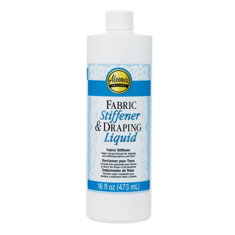 [Australia] - Aleenes fabric stiffener &draping liquid, Clear, 16 ounces 16 Fl Oz (Pack of 1) 