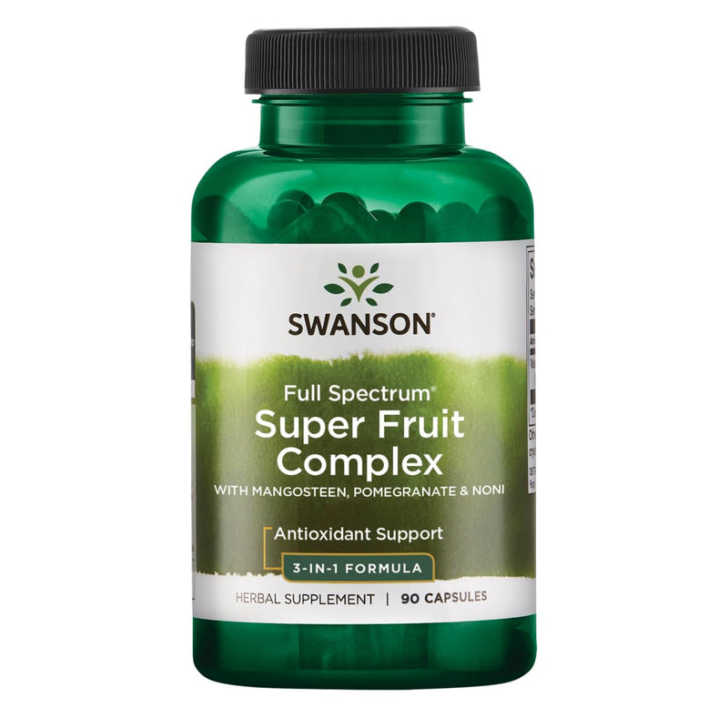 [Australia] - Swanson Mangosteen/Pomegranate/Noni Complex Antioxidant Support Gastorintestinal Support 240 Milligrams 90 Capsules 