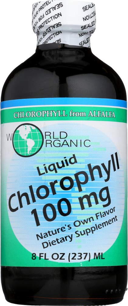 [Australia] - World Organics Chlorophyll, 100 mg, Liquid 8 FL Oz 