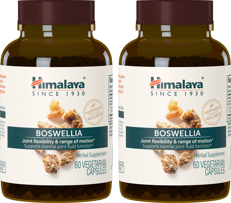 [Australia] - Himalaya Boswellia, Joint Support for Mobility and Flexibility, Promotes Tissue Preservation, 250 mg, 60 Capsules, 1 Month Supply, 2 Pack 60 Count (Pack of 2) 