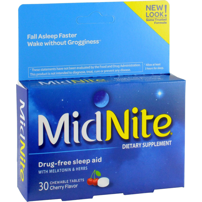[Australia] - MidNite Natural Sleep Supplement, 30-Count Box (Pack of 2) 