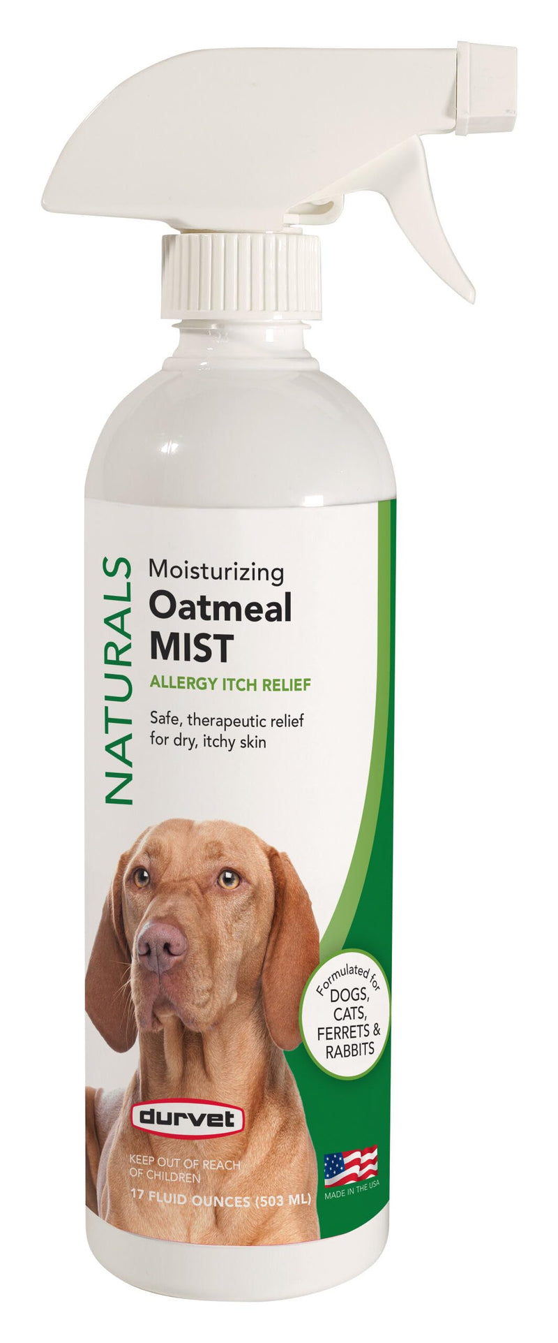 Durvet Naturals Oatmeal Mist, 17-Ounce - PawsPlanet Australia