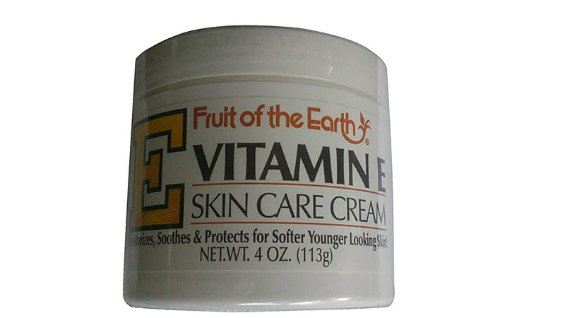 Fruit of the Earth Vitamin E Skin Care Cream 4 Ounce Cream 4 Fl Oz (Pack of 1)