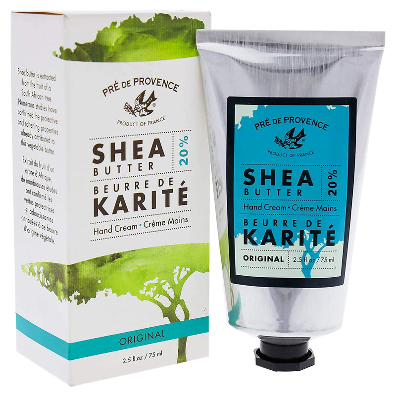 [Australia] - Pre de Provence Beurre De Karité Moisturizing Collection, Shea Butter Enriched Nourishing, Hand Cream, 75ML, Original 