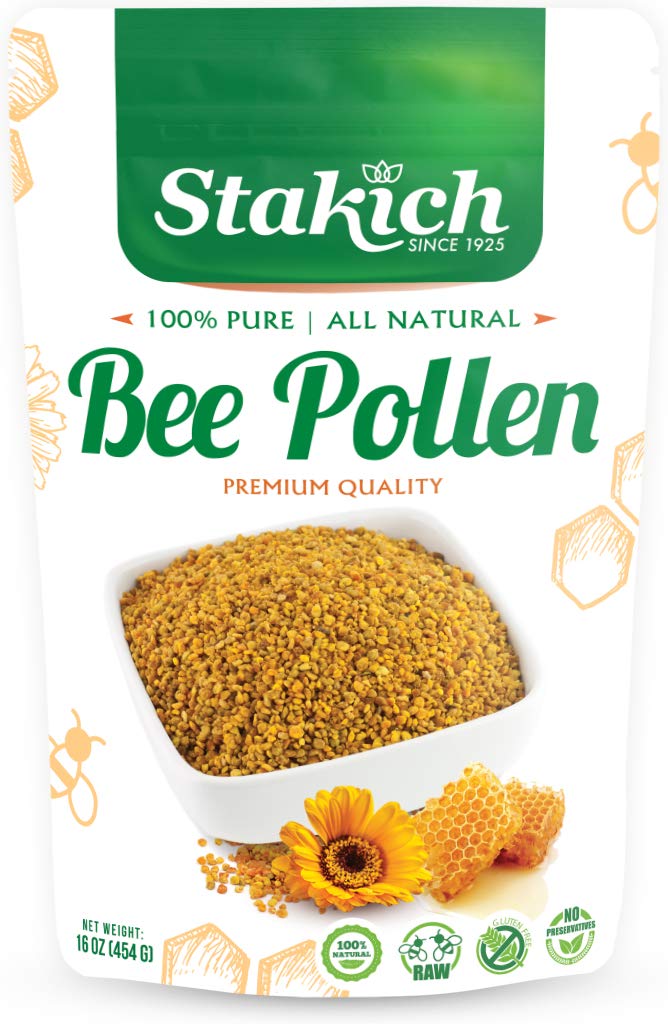 [Australia] - Stakich Bee Pollen Granules 1 Pound (Pack of 1) 1 Pound (Pack of 1) 