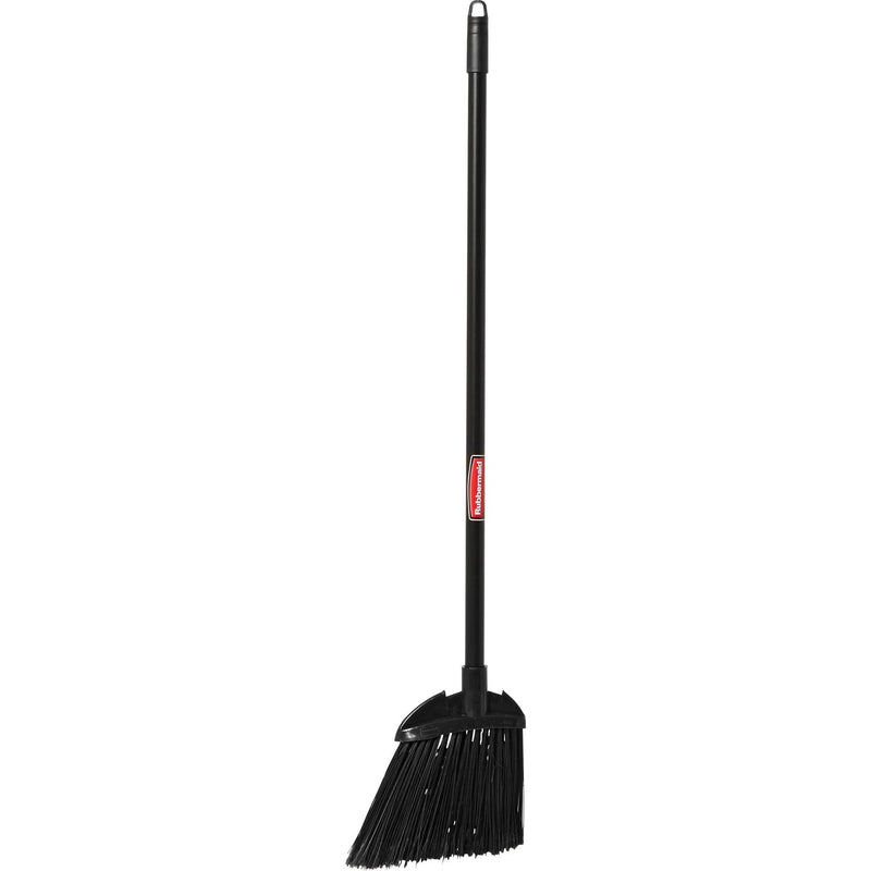 [Australia] - Rubbermaid Commercial 6374 7-1/2" Length x 2" Width x 35" Height, Black Color, Polypropylene Lobby Broom with Vinyl Coated Metal Handle 