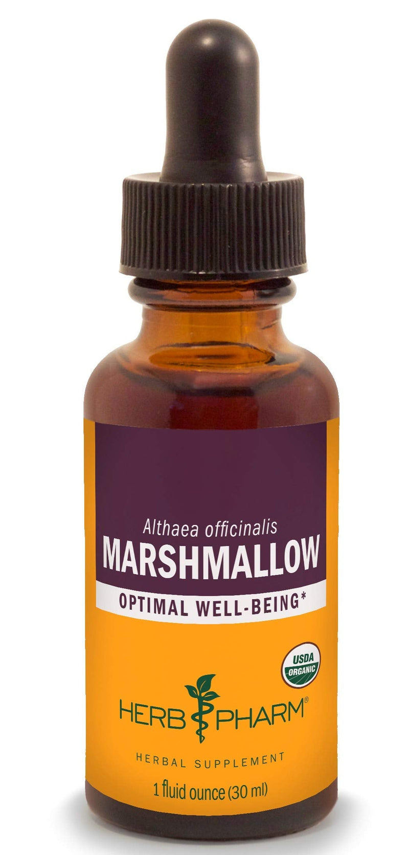 [Australia] - Herb Pharm Certified Organic Marshmallow Liquid Extract - 1 Ounce 1 Fl Oz (Pack of 1) 