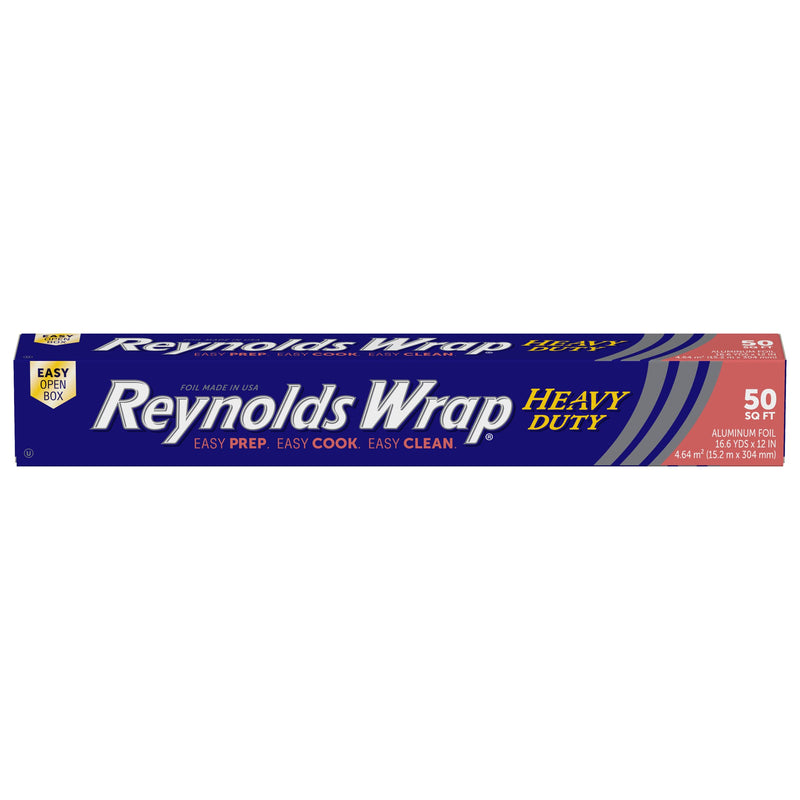 [Australia] - Reynolds Wrap Heavy Duty Aluminum Foil, 50 Square Feet (Packaging May Vary) 50 Sq Ft (Pack of 1) 