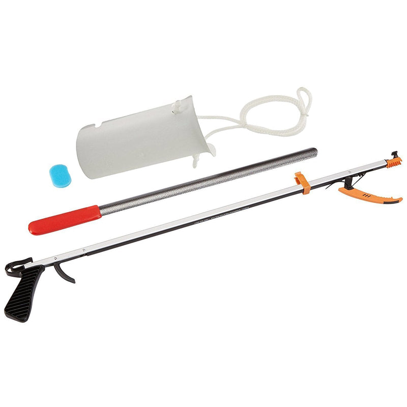 [Australia] - Sammons Preston 49647 Basic Assistive II Device Kit, Long Handle Extension Tools, Sock Aid and 26" Reacher Kit with 26" reacher 