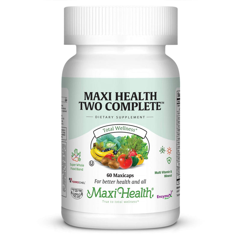Maxi Health® Daily Multivitamin for Men & Women (60 Capsules) | Kosher | Multivitamin for Women & Men | Essential Vitamins & Minerals | Gluten-Free · Soy-Free | Non-GMO | Doctor Formulated 60 Count (Pack of 1)