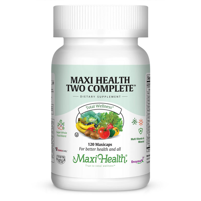 Maxi Health® Multivitamin for Men & Women (120 Capsules) | Kosher | Complete Daily Vitamins & Minerals | Energy, Immune Function & Overall Wellness | Vegan | Doctor Formulated 120 Count (Pack of 1)
